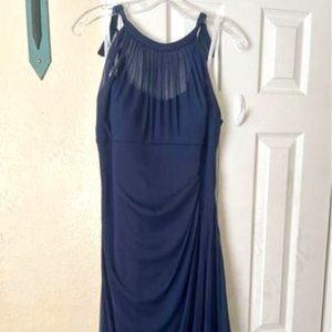 Navy Blue Formal Gown